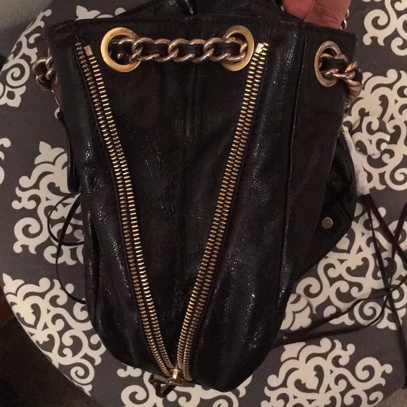 Rebecca Minkoff black shoulder handbag - Picture 7 of 7